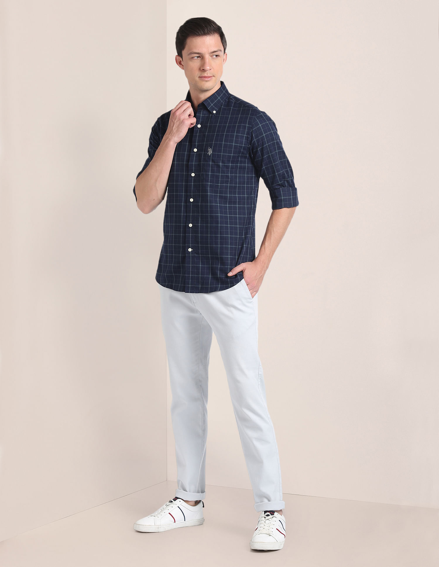 U.S. Polo Assn. Supima Cotton Tartan Shirt
