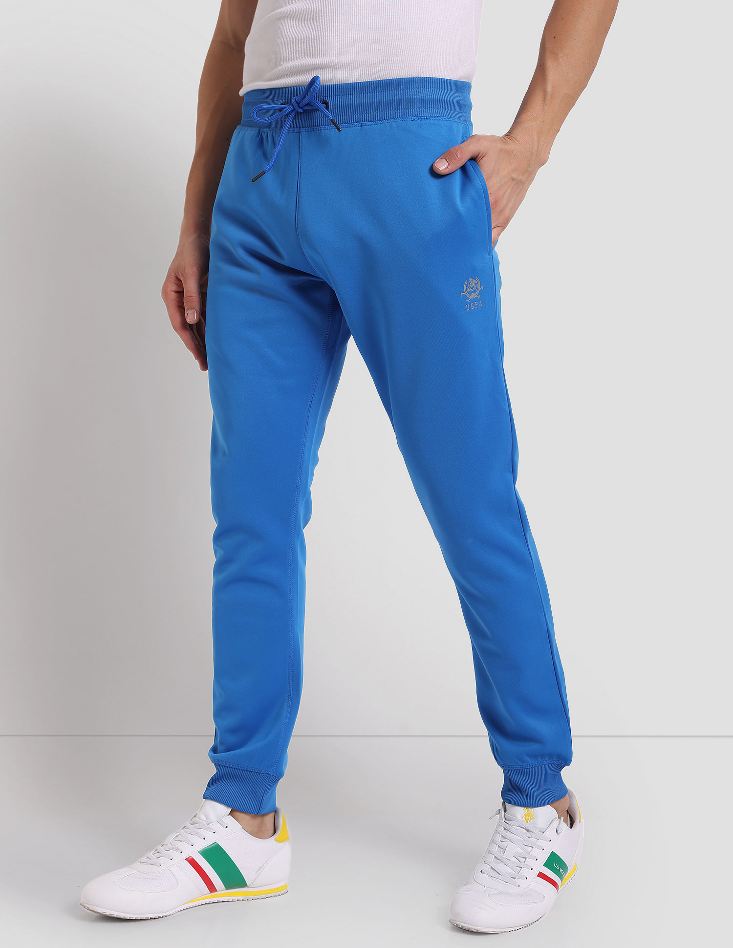 U.S. Polo Assn. Reflective Logo Training Track Pants