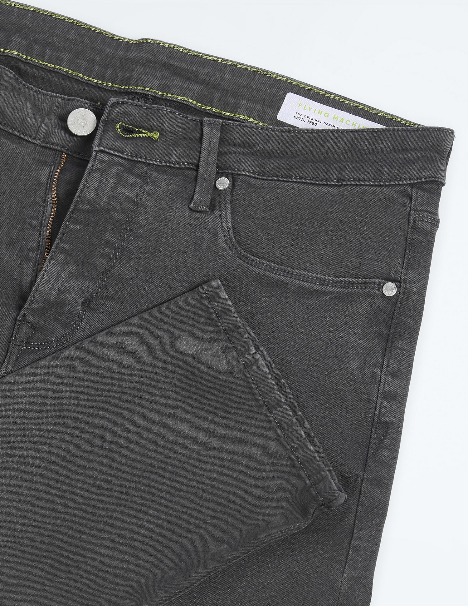 Flying Machine Michael Slim Tapered Rinsed Jeans