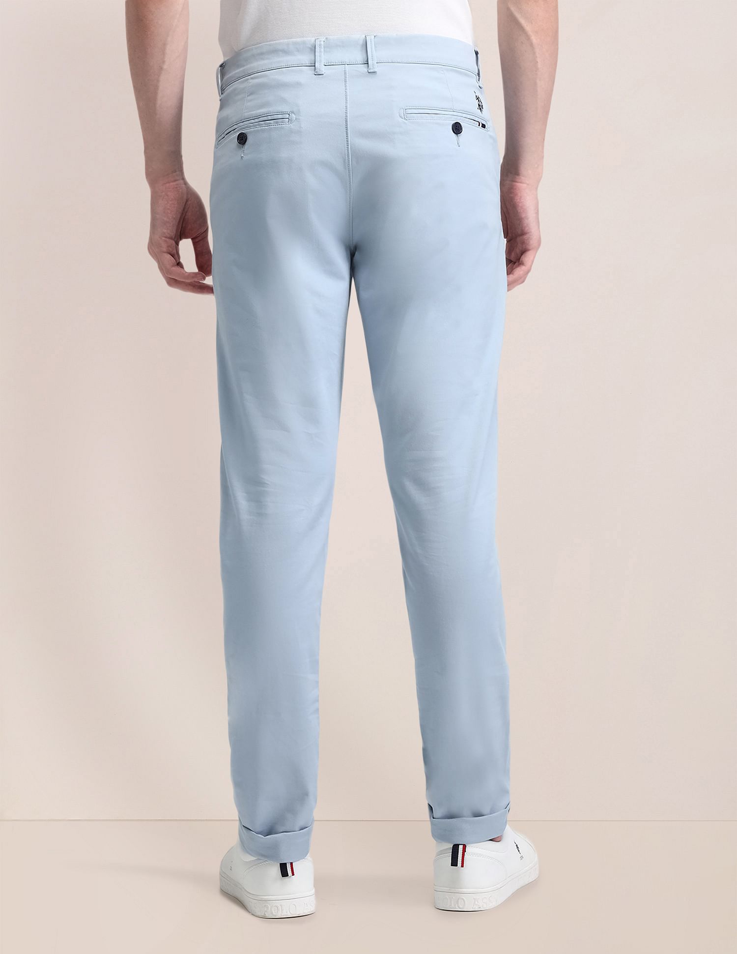 U.S. Polo Assn. Mid Rise Regular Fit Trousers