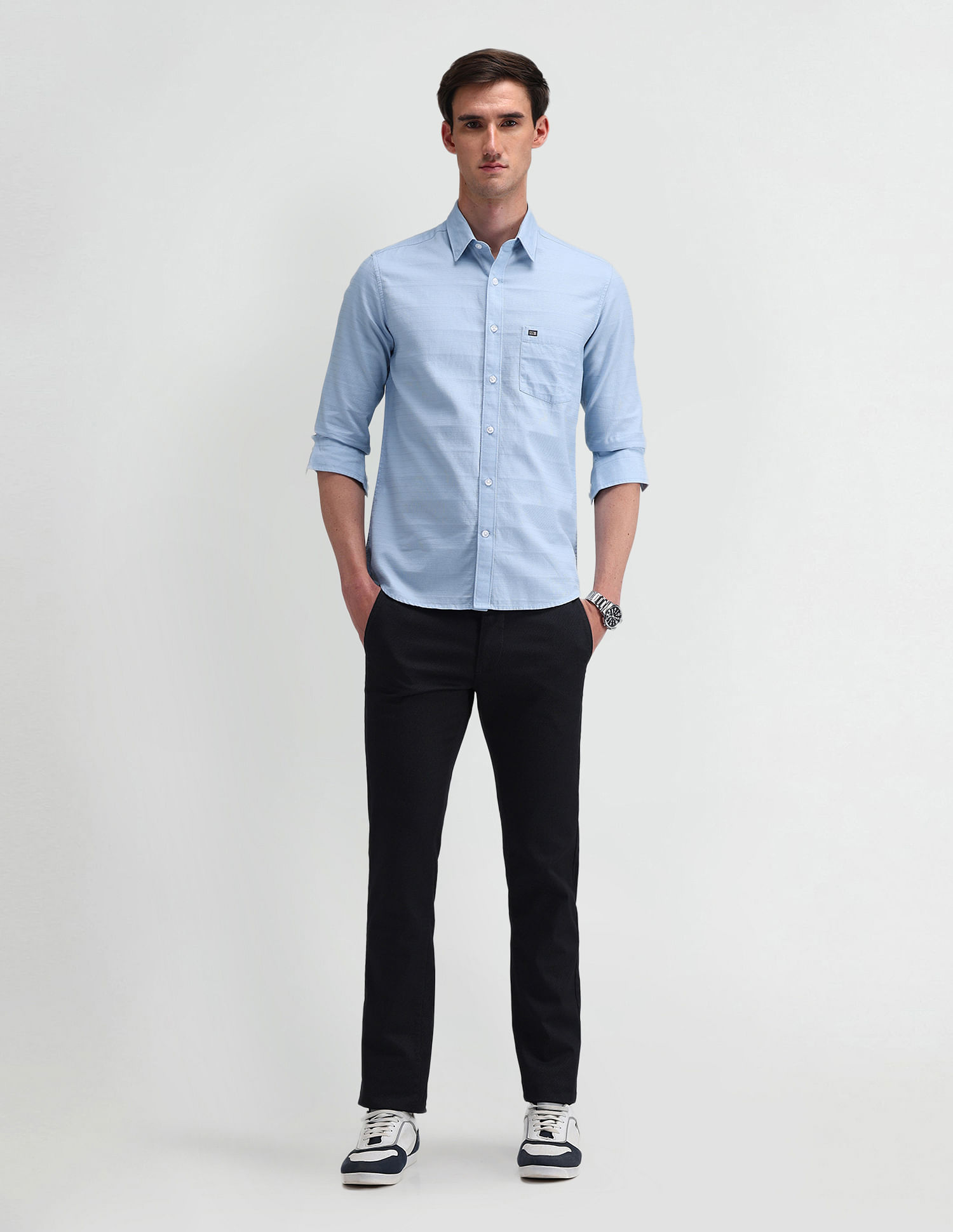 Arrow Sport Brooklyn Fit Textured Shirt