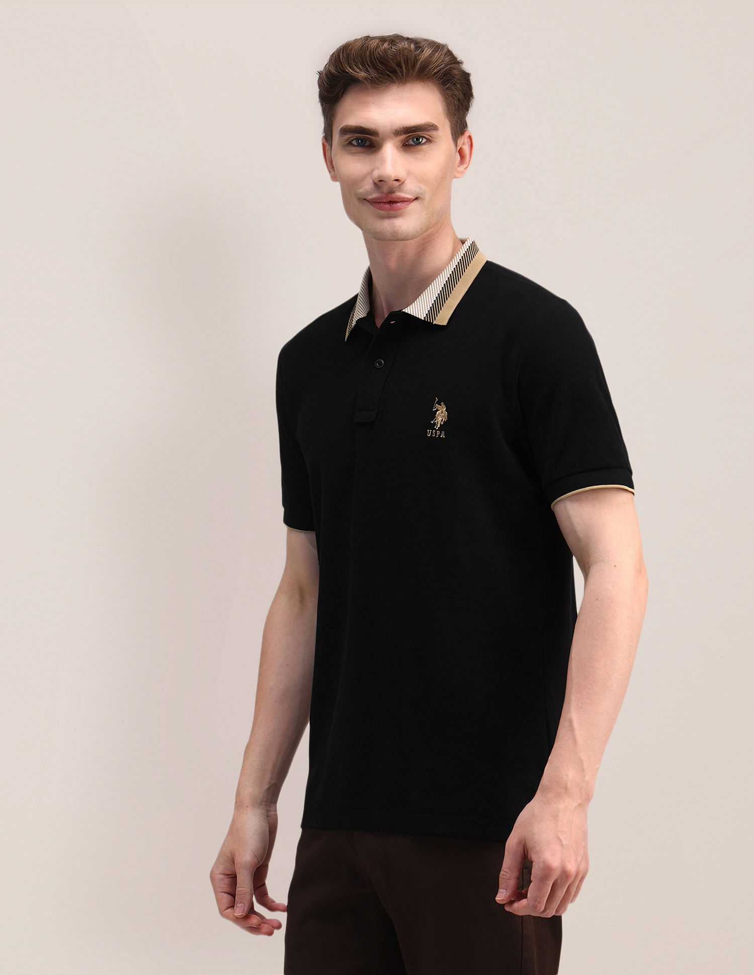 U.S. Polo Assn. Slim Fit Cotton Polo Shirt