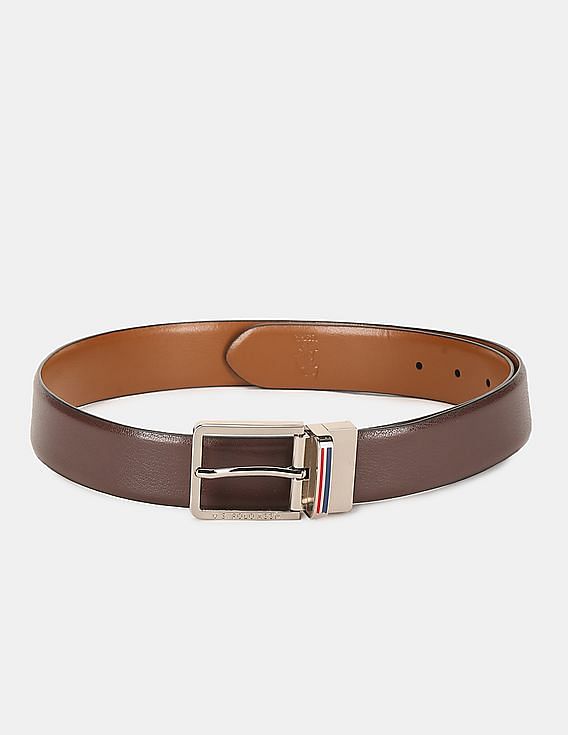 Buy U.S. Polo Assn. Leather Reversible Belt - NNNOW.com