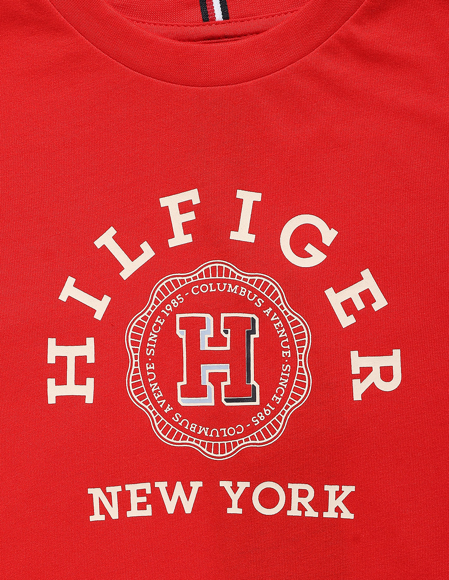 Tommy Hilfiger Kids Boys Sustainable Monotype Print T-Shirt