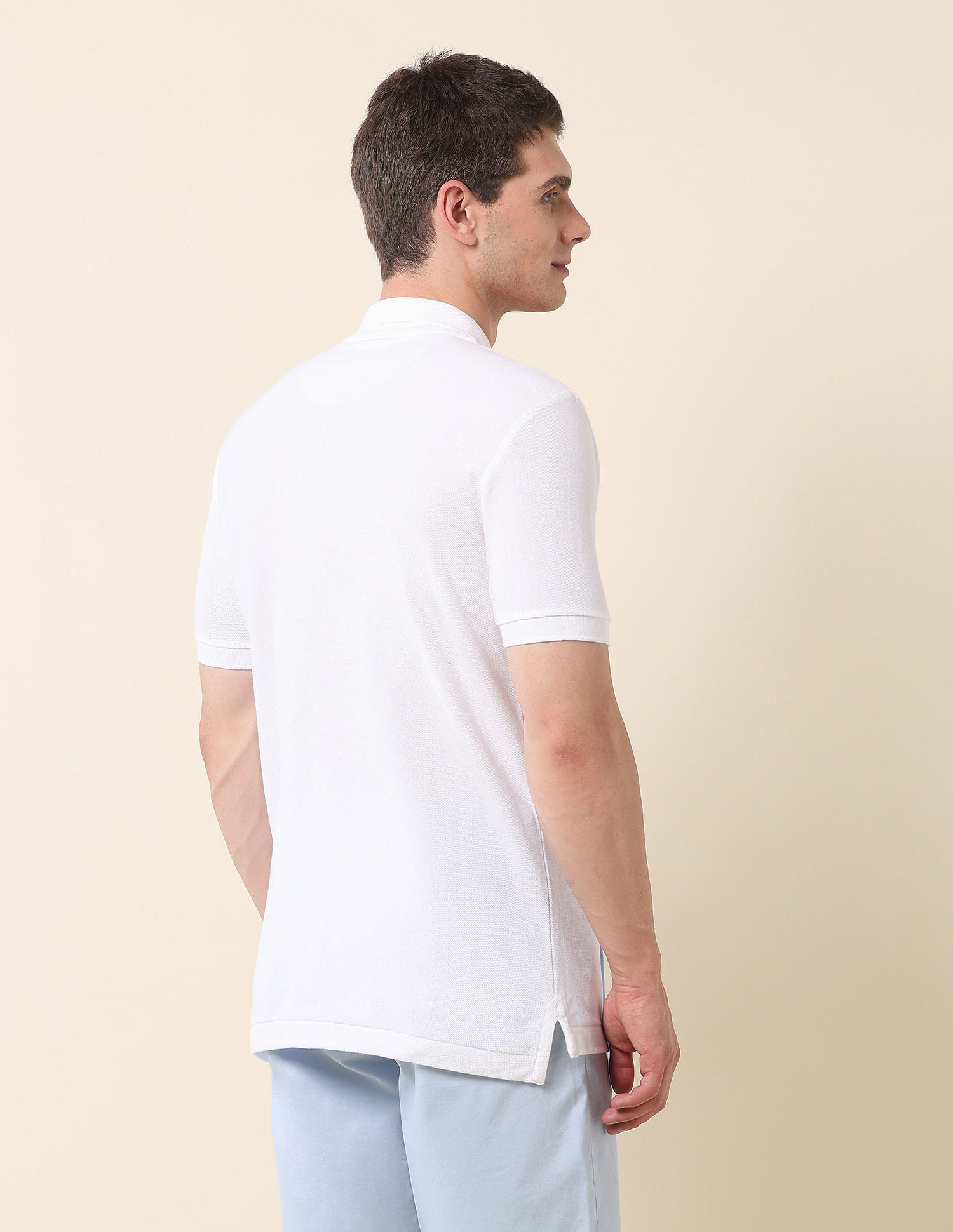 U.S. Polo Assn. Vertical Striped Summer Splash Polo Shirt