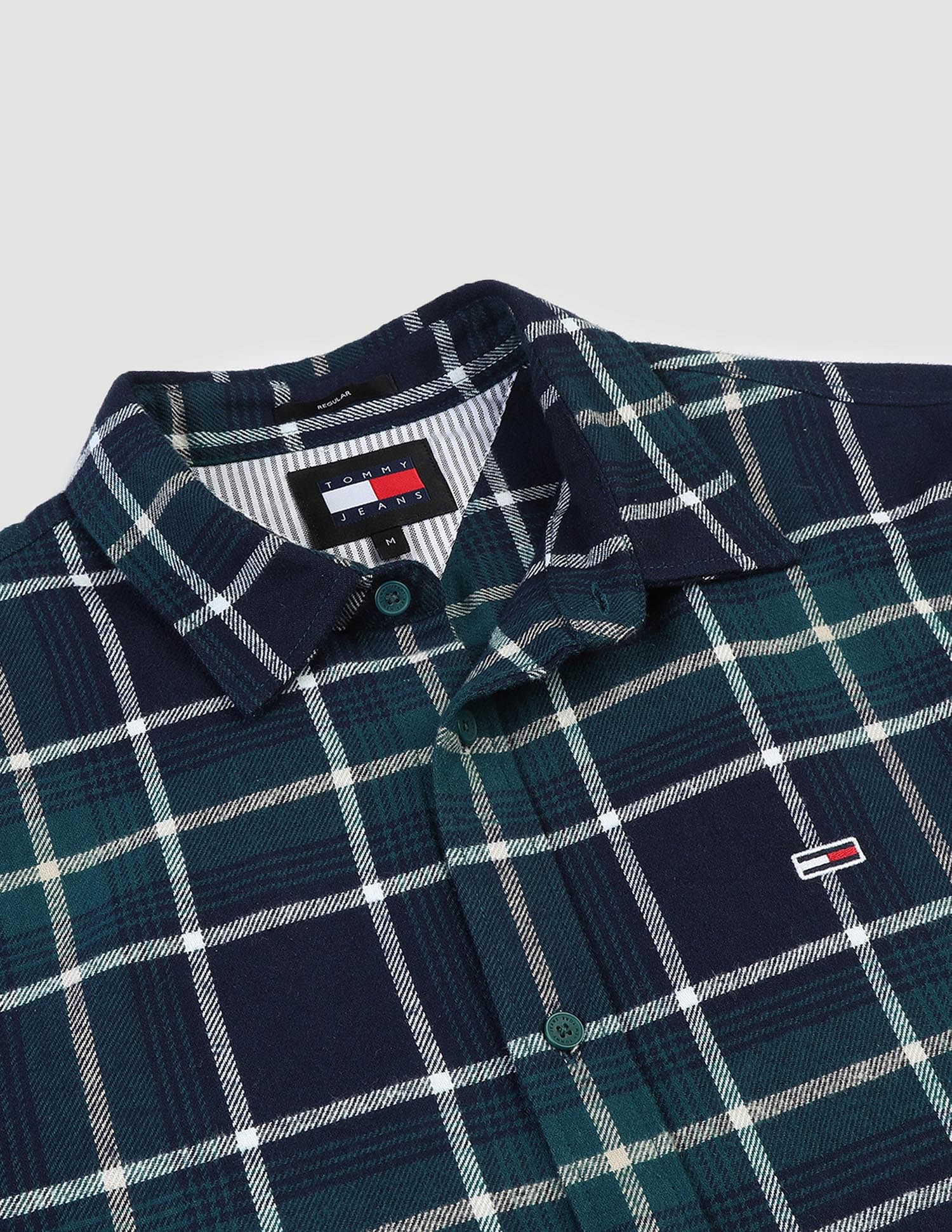 Tommy Hilfiger Tartan Check Flannel Cotton Shirt