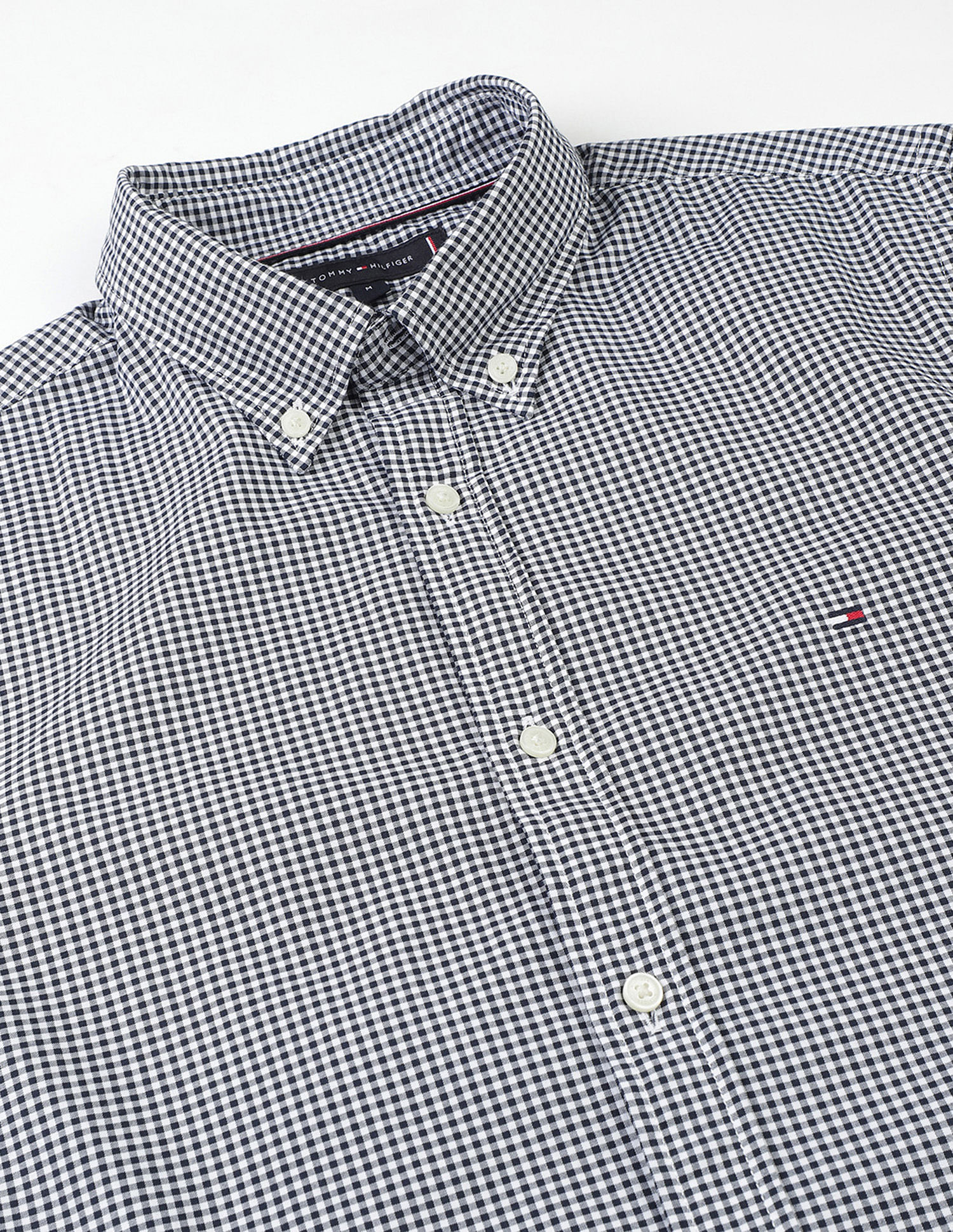 Tommy Hilfiger Micro Gingham Check Poplin Shirt