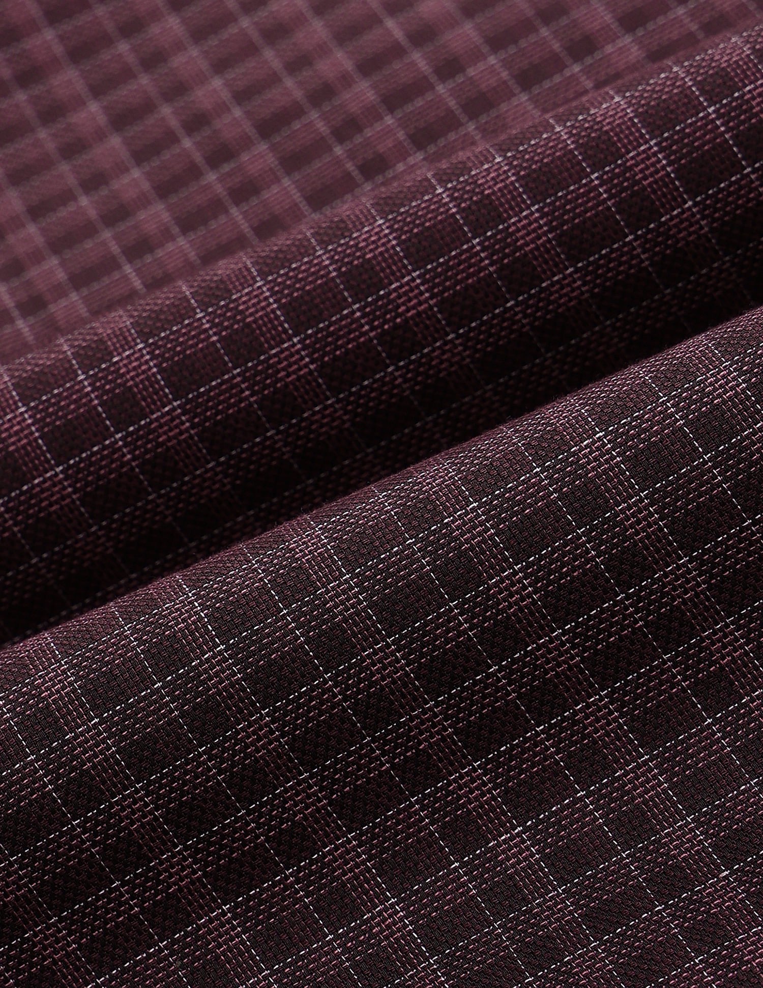 Arrow Gingham Checked Dobby Shirt