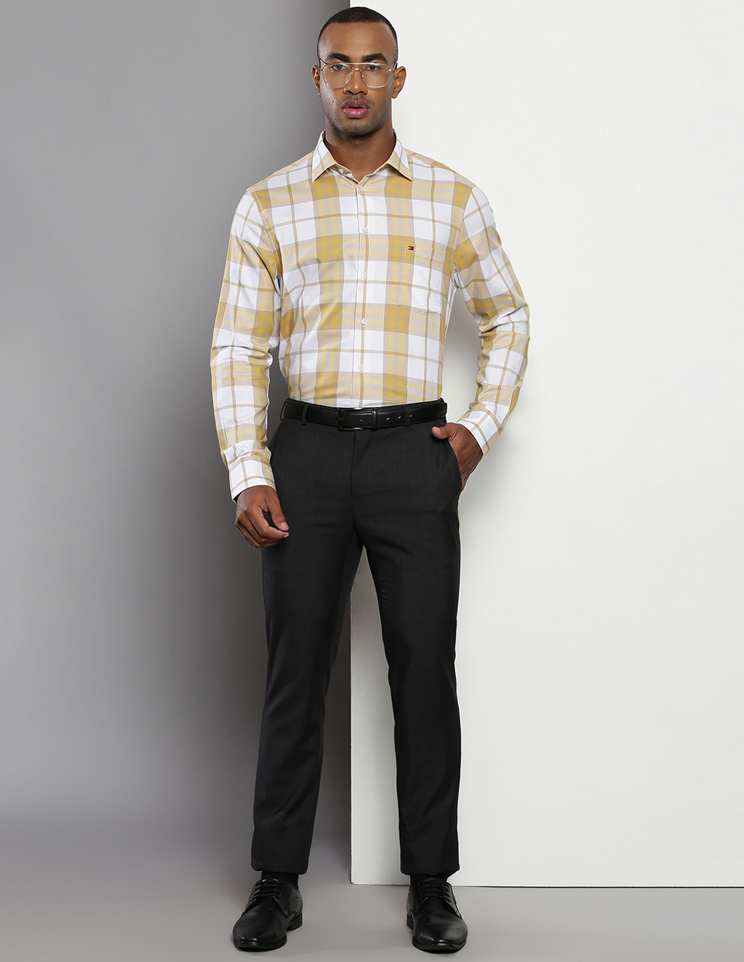 Tommy Hilfiger Plaid Check Formal Shirt