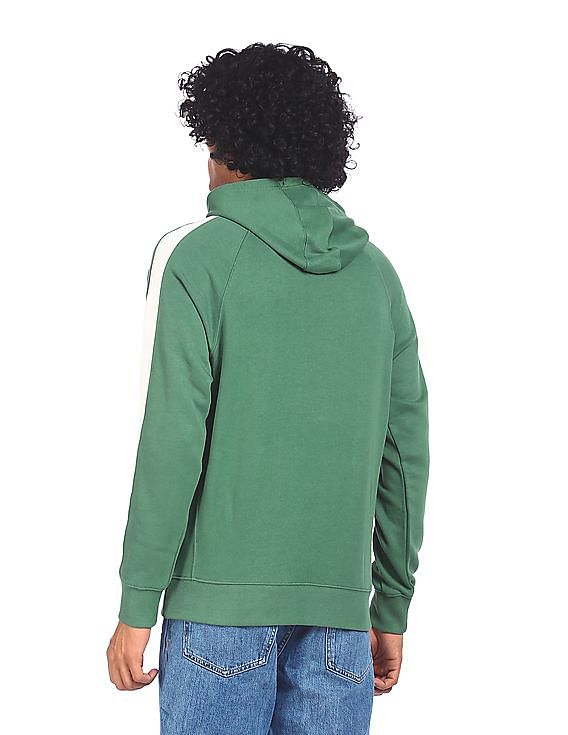 U.S. Polo Assn. Denim Co. Drawstring Brand Print Hooded Sweatshirt