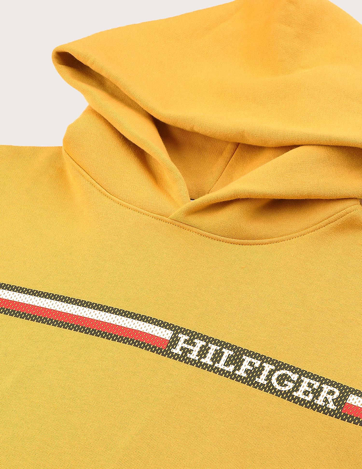 Tommy Hilfiger Chest Stripe Hoody Sweatshirt