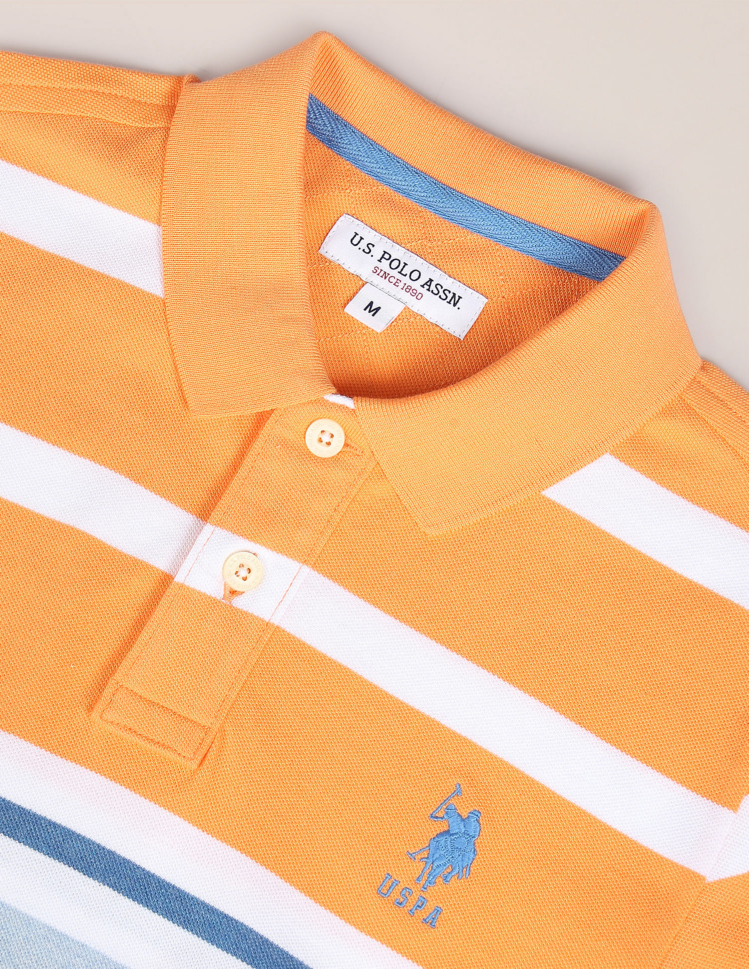 U.S. Polo Assn. Solid Cotton Polo Shirt
