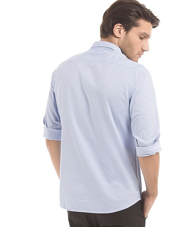Buy Geoffrey Beene Men Slim Fit Printed Shirt - NNNOW.com