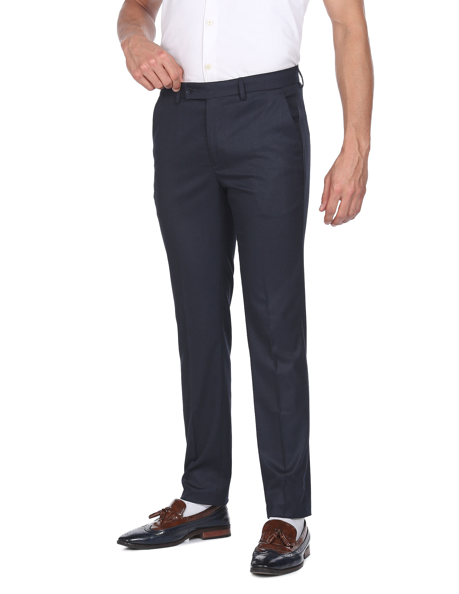 Arrow Superslim Fit Solid Trouser Black 34 in Pathankot at best price by  Brand Bucket  Justdial