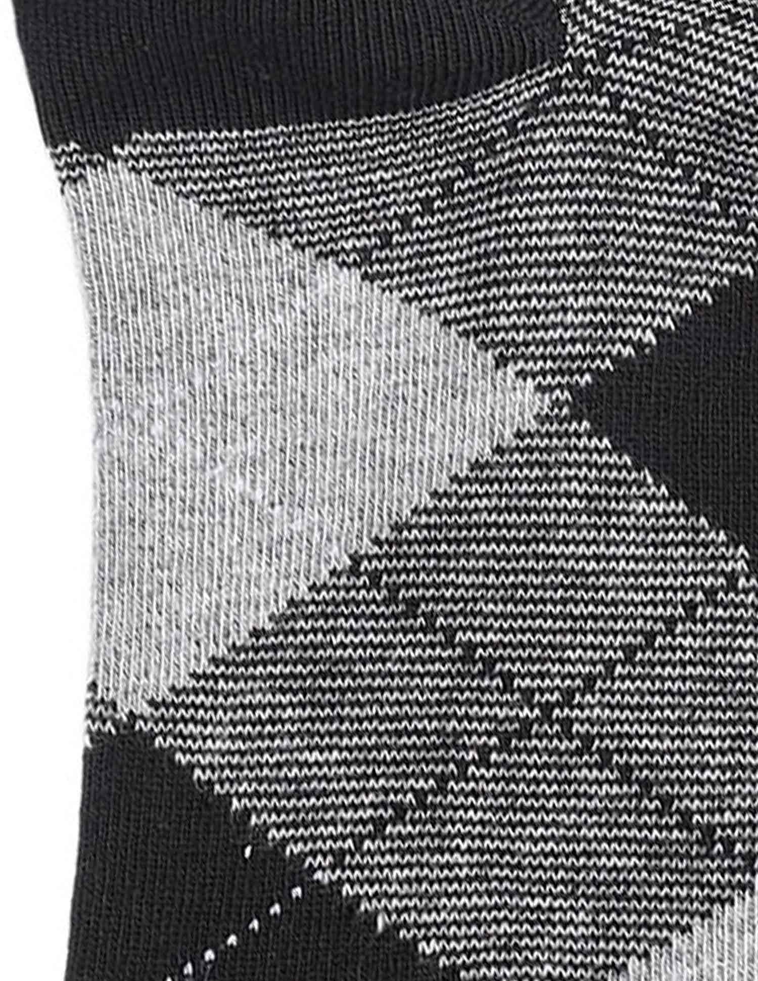 Arrow Checked Full Length Cotton Socks - Pack Of 1