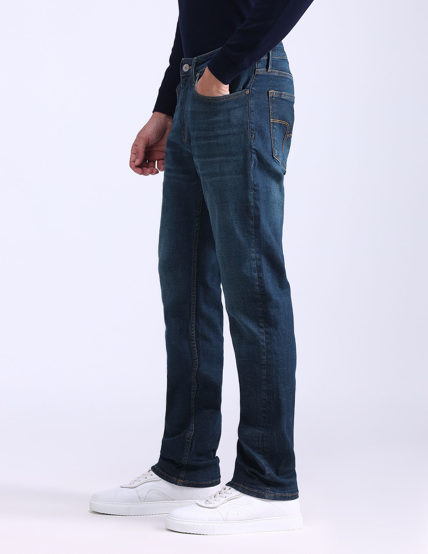Flying Machine Freddie Slim Straight Fit Jeans