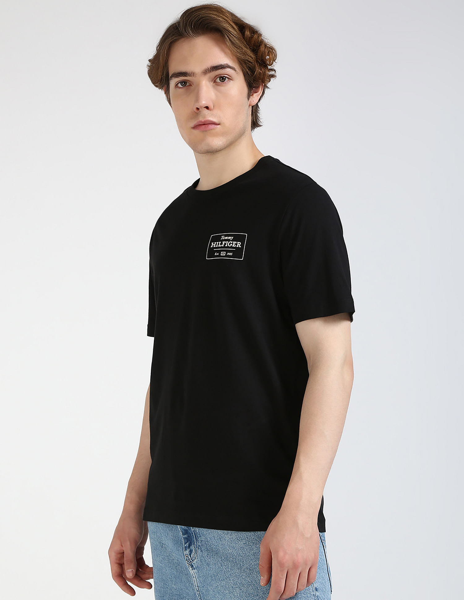 Tommy Hilfiger Kids Brand Printed Regulat Fit T-Shirt