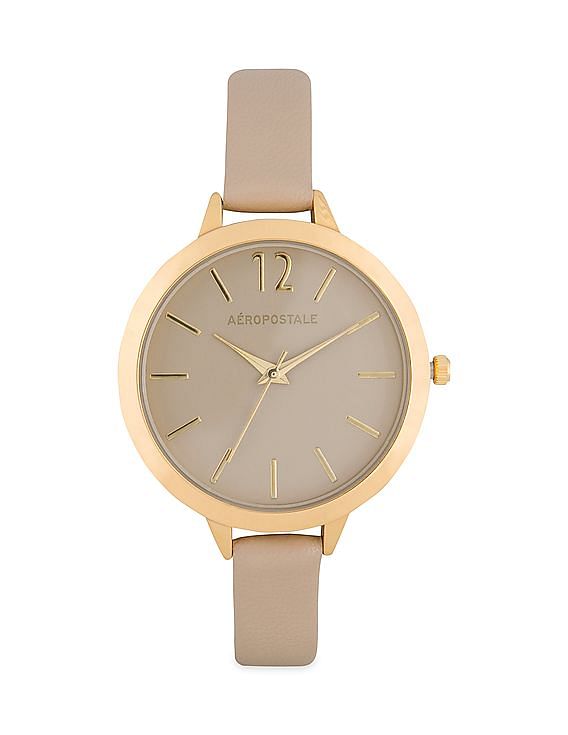 Buy Aeropostale Unisex Brass Printed Dial & Blue Straps Watch-  Jointlook.com/shop