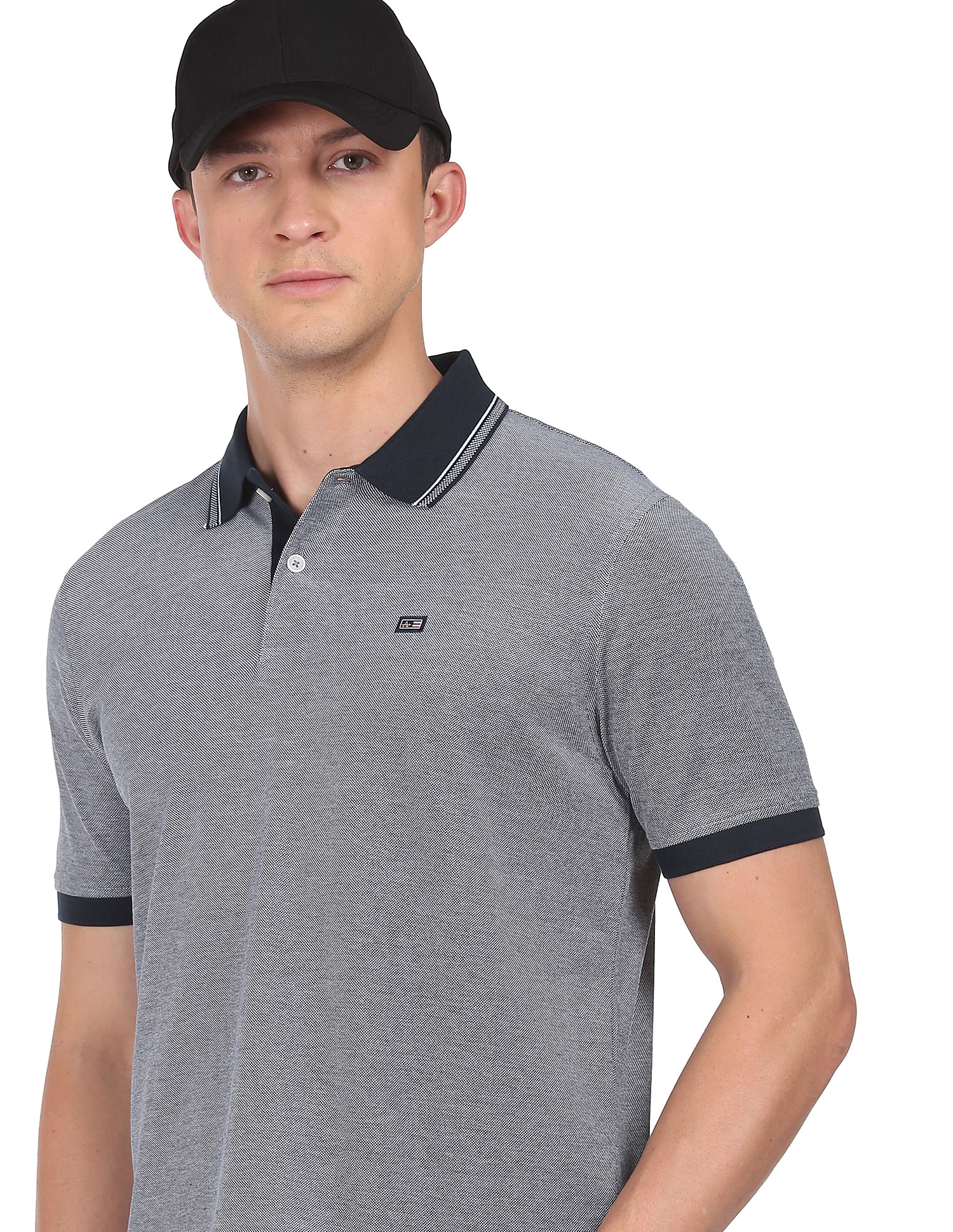 stop polo shirt collar curling