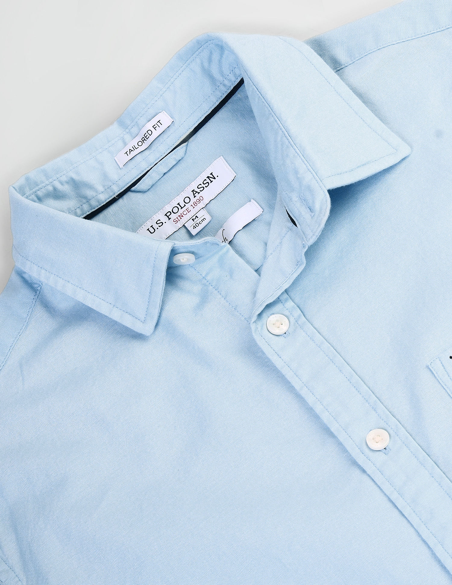 U.S. Polo Assn. Solid Dobby Shirt