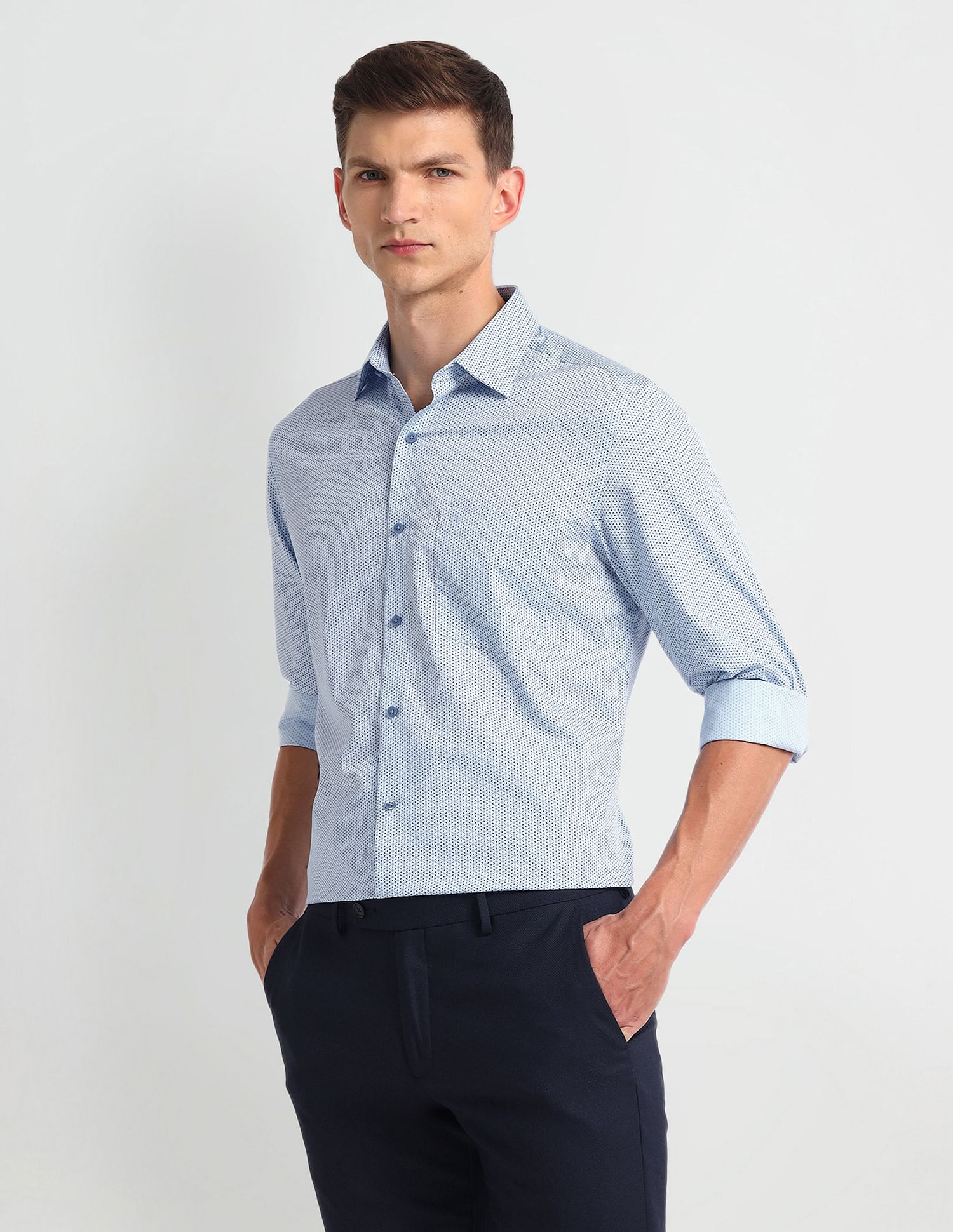 Arrow Liberty Classic Regular Floral Shirt