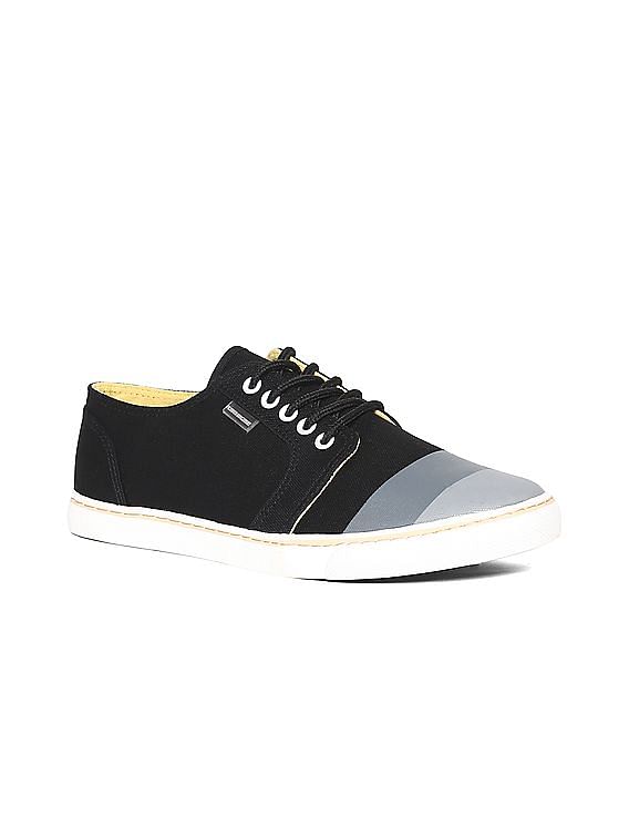 Flying Machine Men Colour Blocked Alan Canvas Sneakers