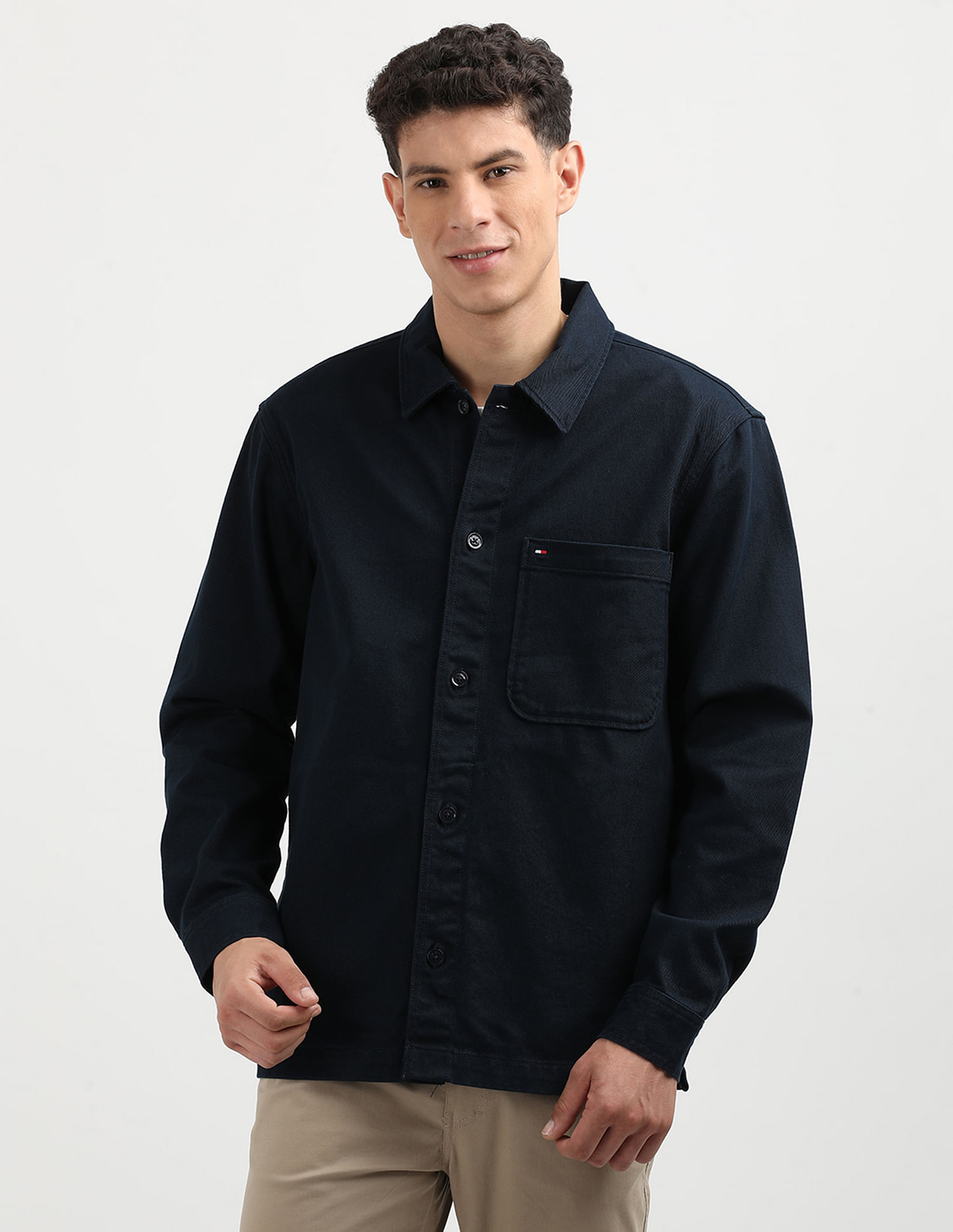 Tommy Hilfiger Solid Twill Shirt