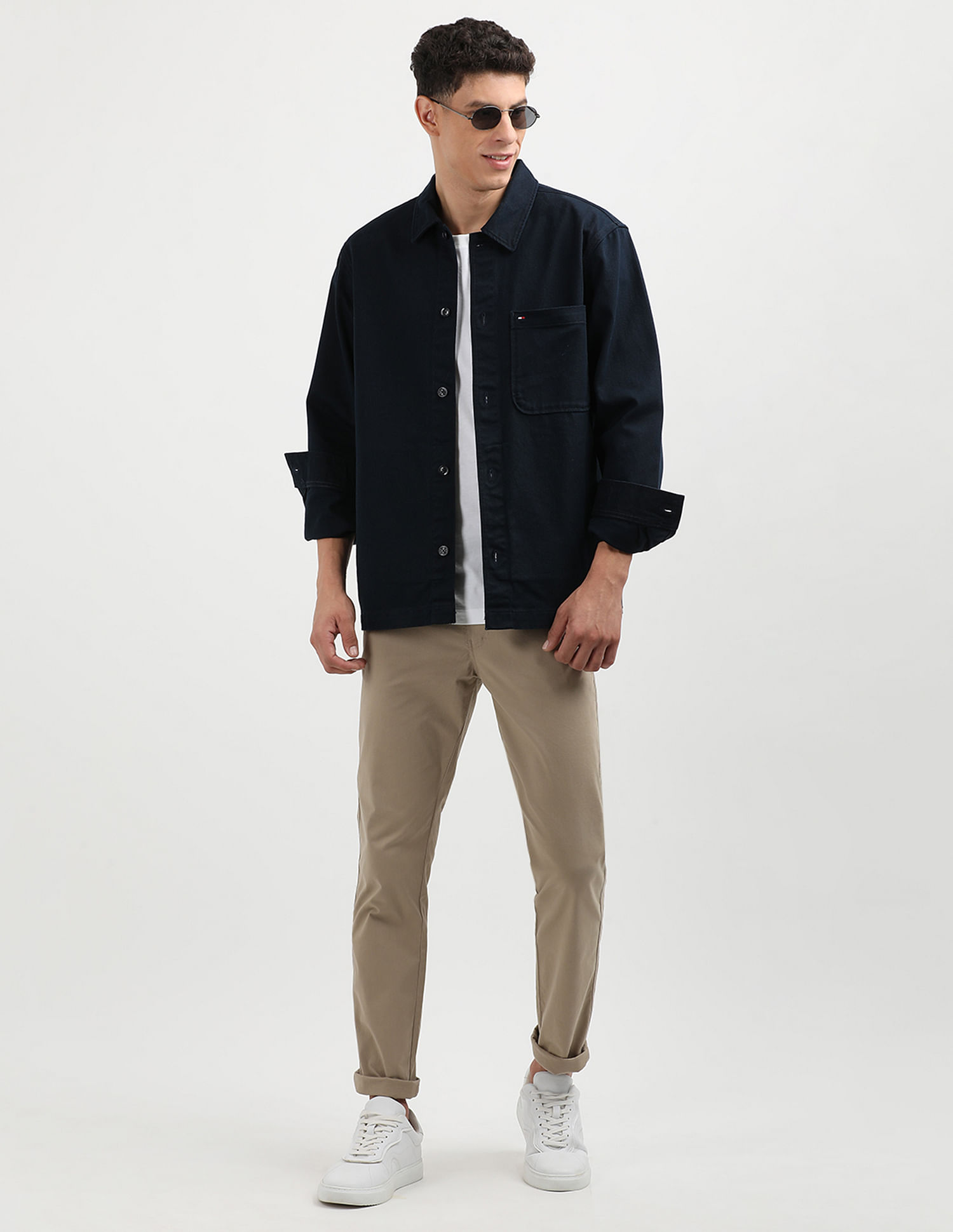 Tommy Hilfiger Solid Twill Shirt