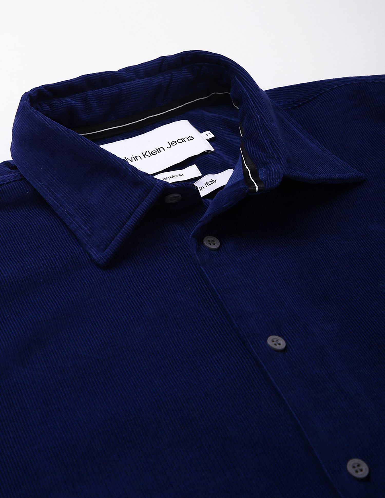 Calvin klein on sale navy blue shirt