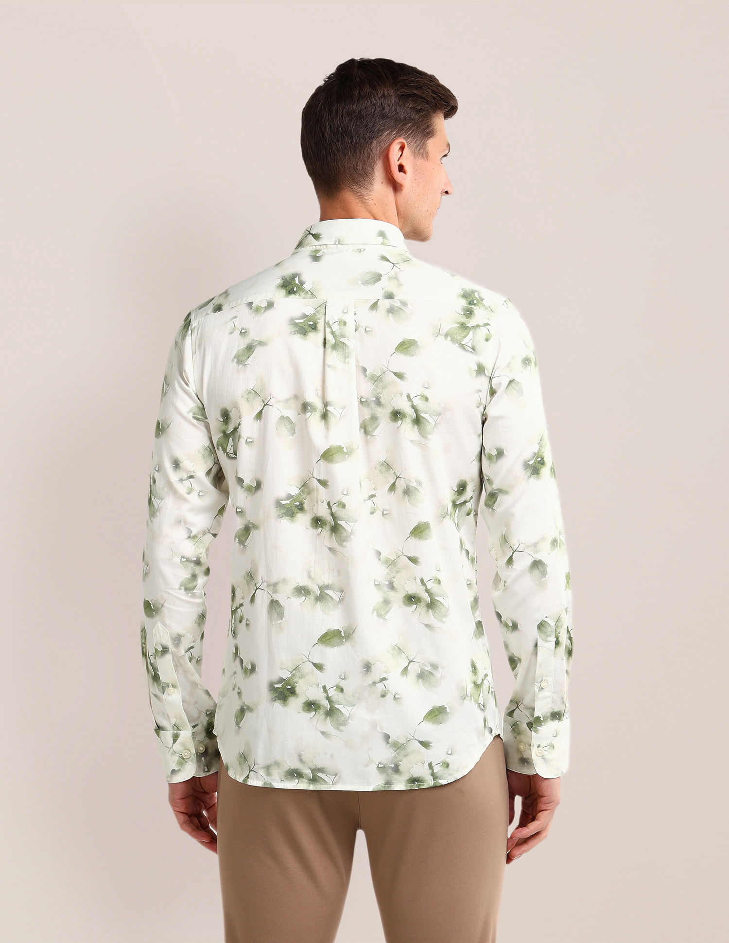 U.S. Polo Assn. All-Over Print Regular Fit Shirt