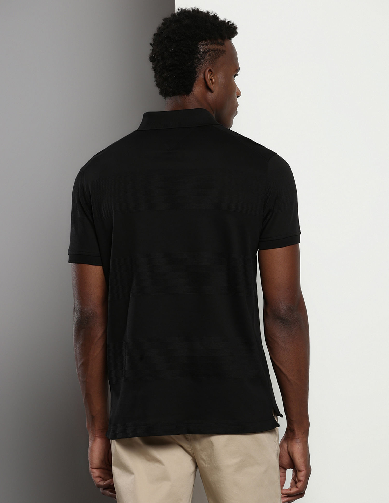 Tommy Hilfiger Sustainable Horizontal Stripe Polo Shirt