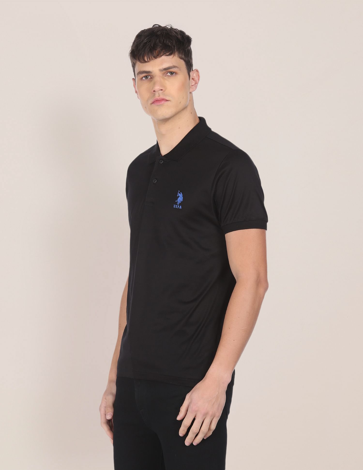 U.S. Polo Assn. Cotton Pique Polo Shirt