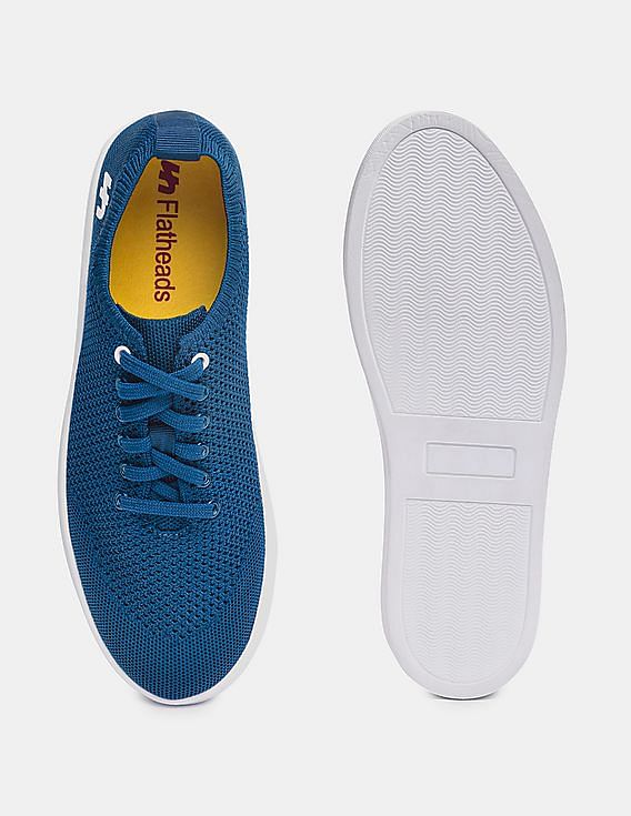Ellipsis - Breathable Sneakers - Cobalt By Flatheads | Casual Shoes for Men