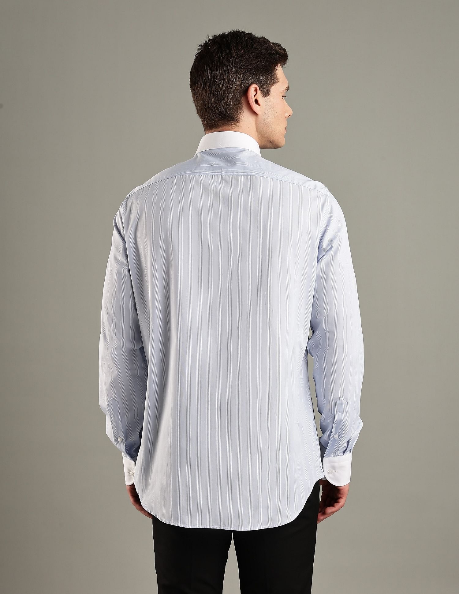 Tommy Hilfiger Striped Regular-Fit Cotton Shirt