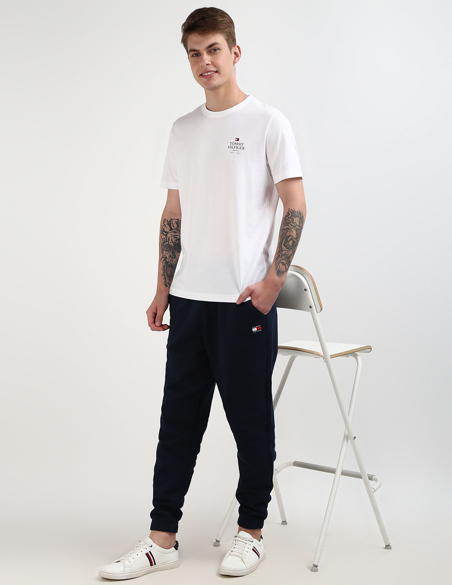 Tommy Hilfiger Transitional Cotton Stack T-Shirt
