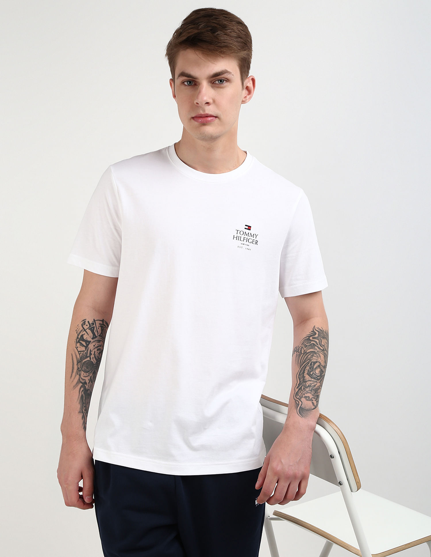 Tommy Hilfiger Transitional Cotton Stack T-Shirt