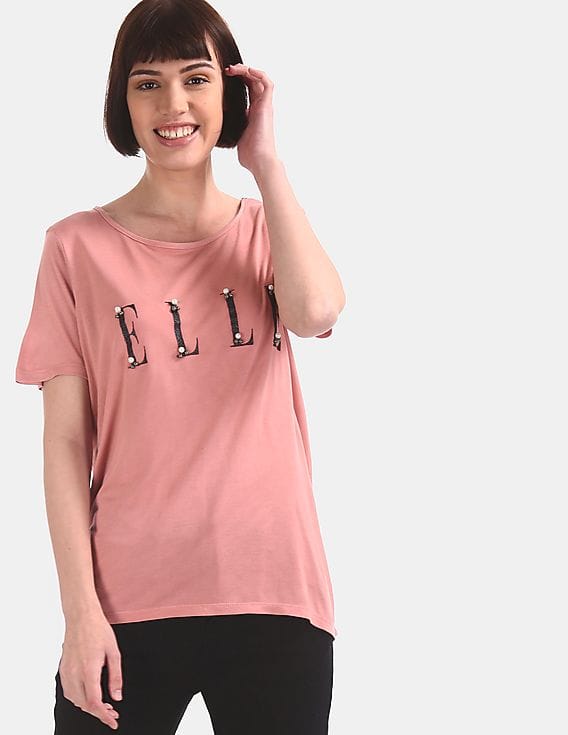 Low Embellished T-Shirt 