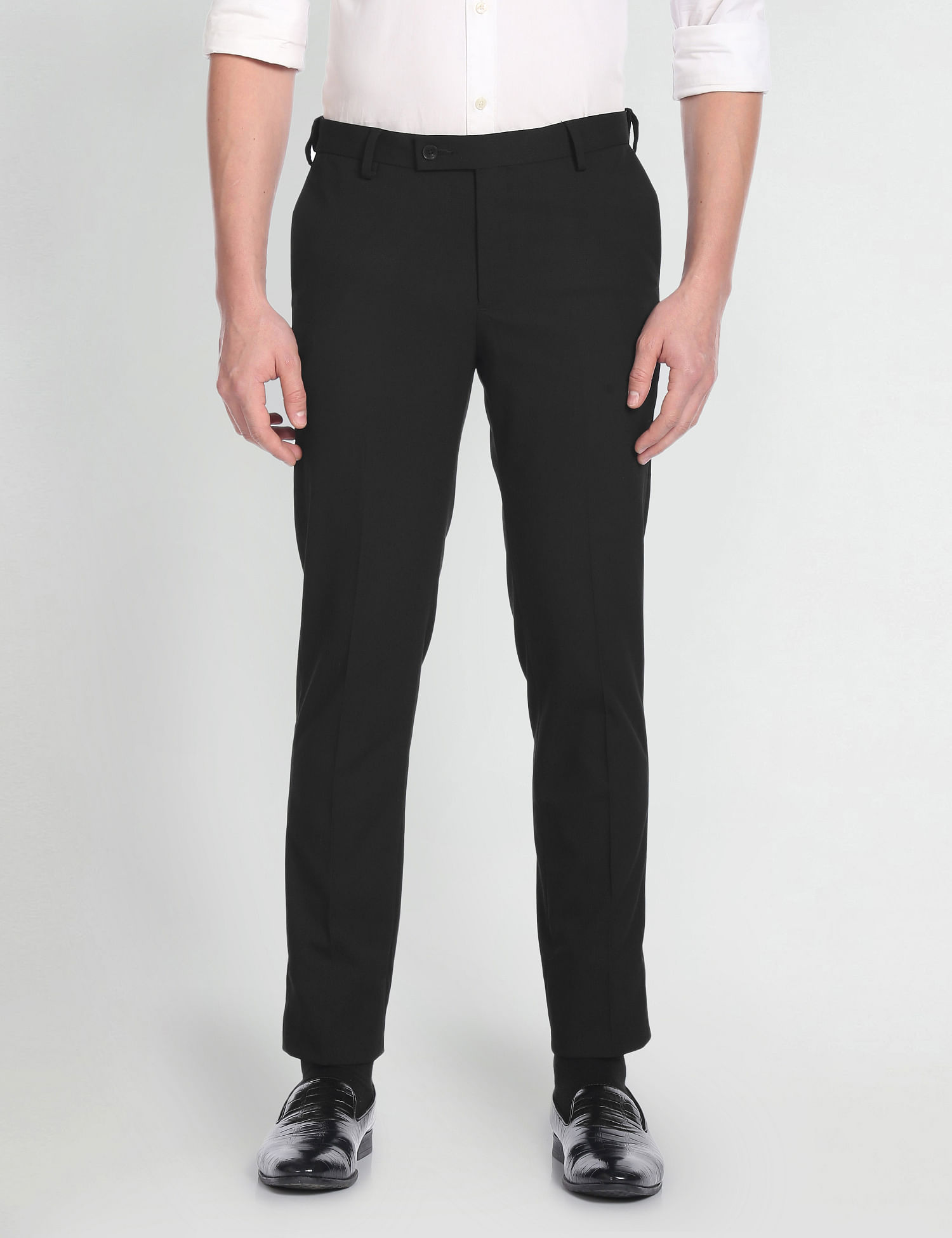 Arrow Geometric Dobby Autoflex Trousers