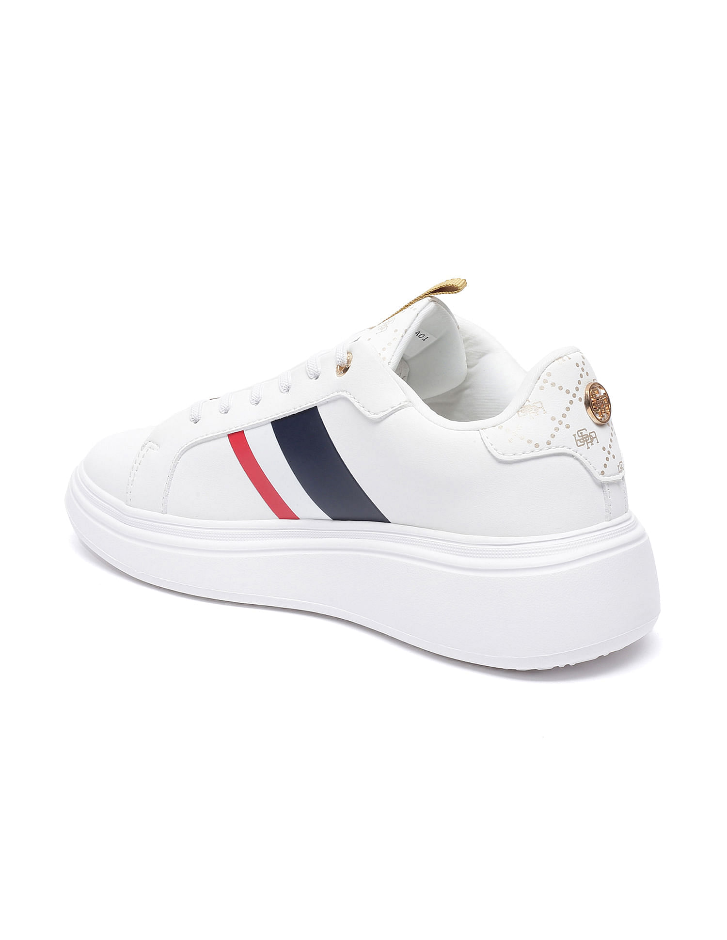 U.S. Polo Assn. Women Women Striped Clara 3.0 Sneakers