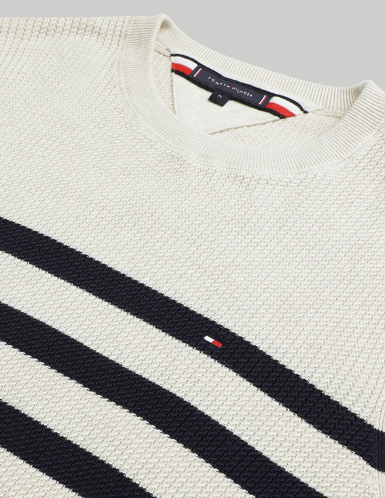 Tommy Hilfiger Structure Crew Neck Sweater