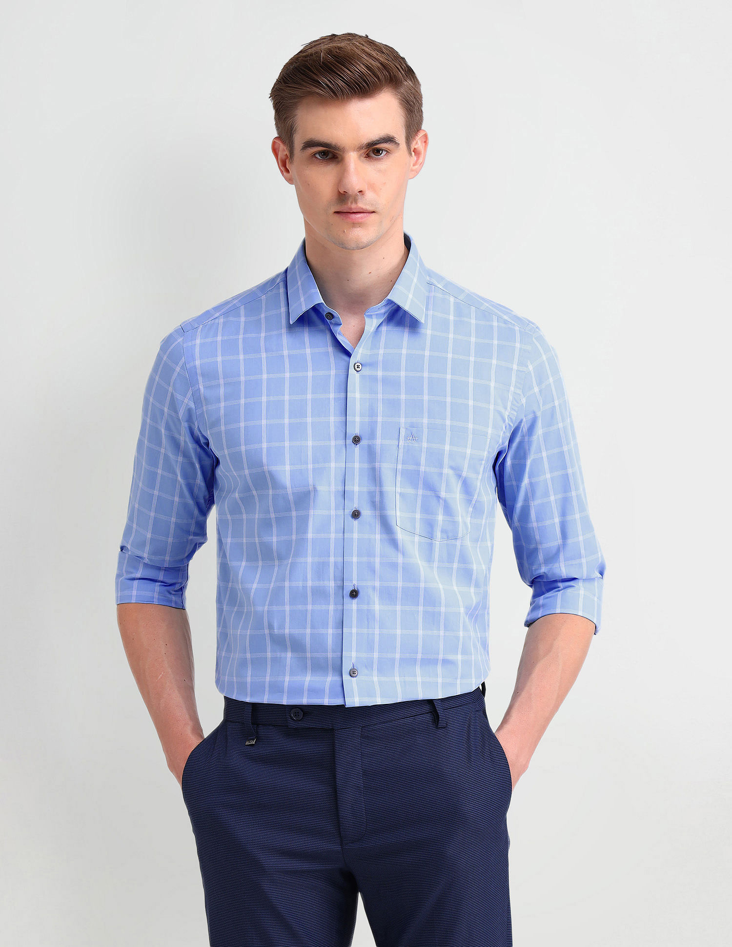 Arrow Brooklyn Fit Checked Shirt