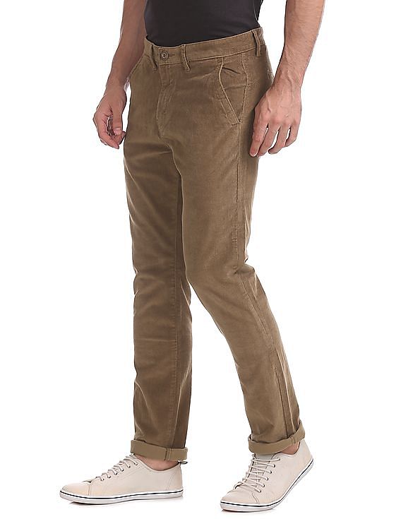 Replay ANBASS CORDUROY  Trousers  forestgreen  Zalandode