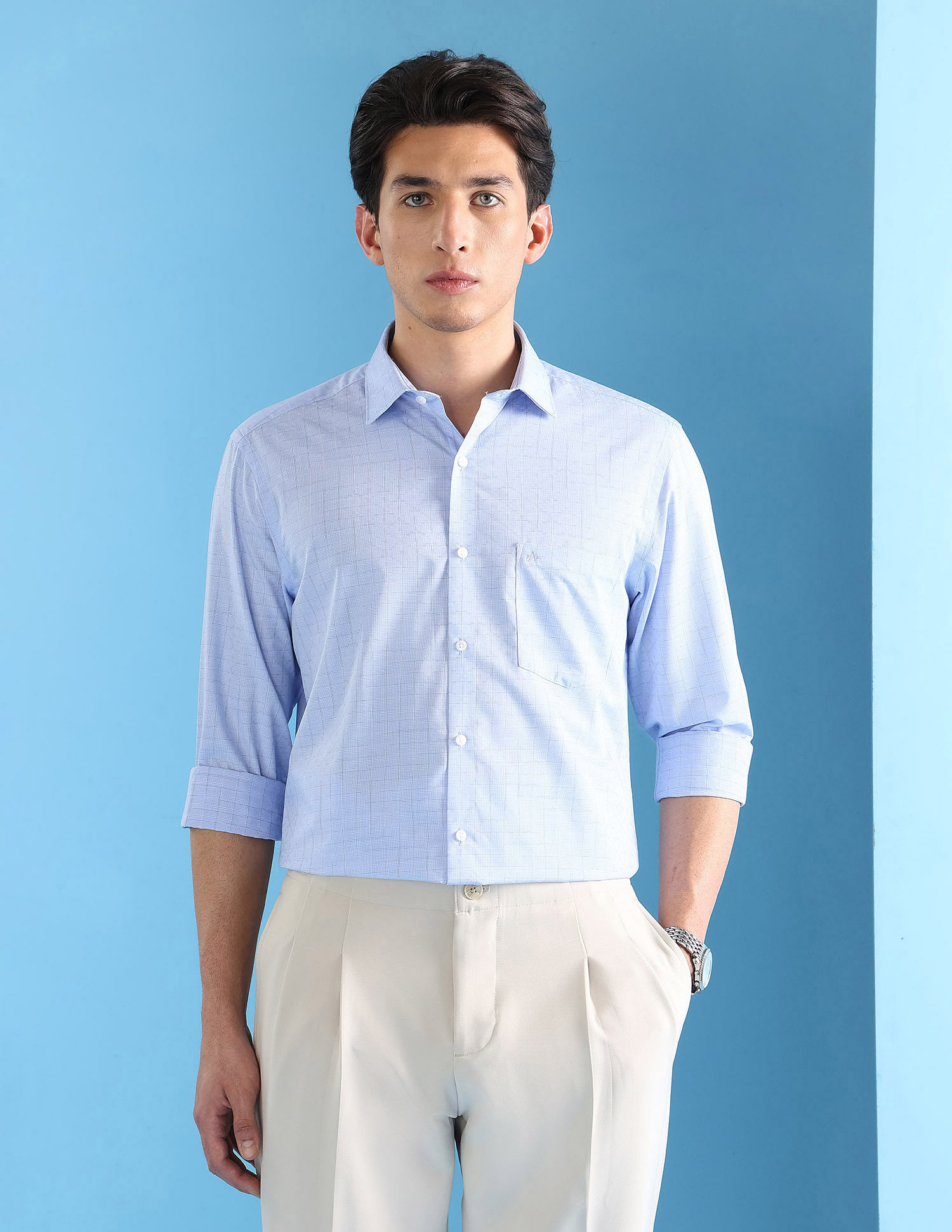 Arrow Liberty Classic Fit Dobby Velocity Shirt