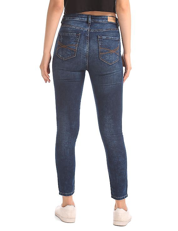 Aeropostale Jegging Fit Washed Jeans