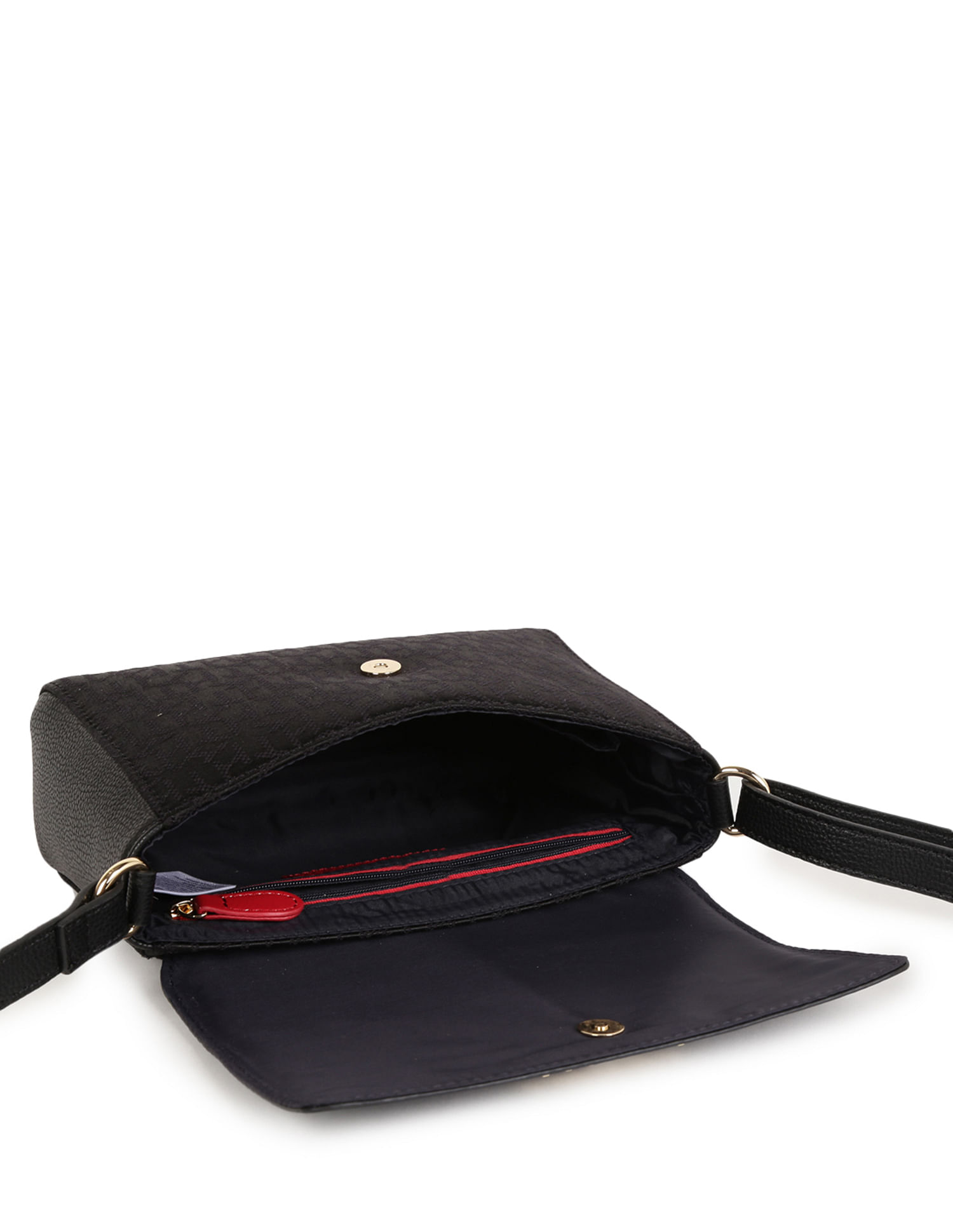 Tommy Hilfiger Tonal Monogram Jacquard X-Body Bag