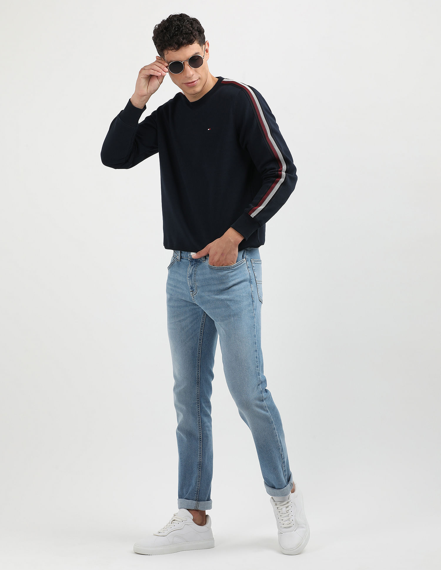 Tommy Hilfiger Shadow Stripe Sweatshirt
