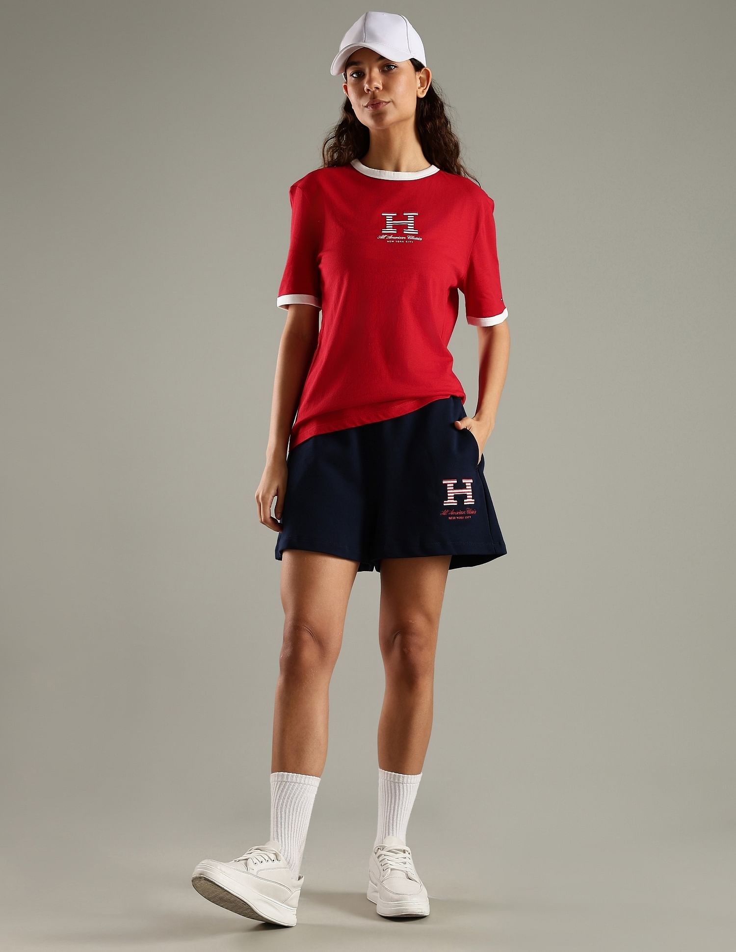 Tommy Hilfiger Printed Regular Fit Cotton T-Shirt