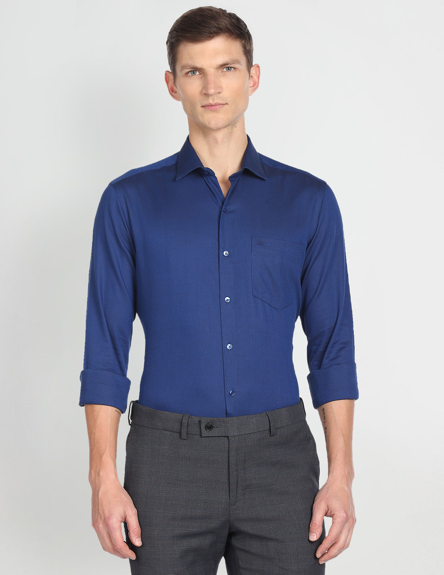 Arrow Self Design Ceremonial Shirt