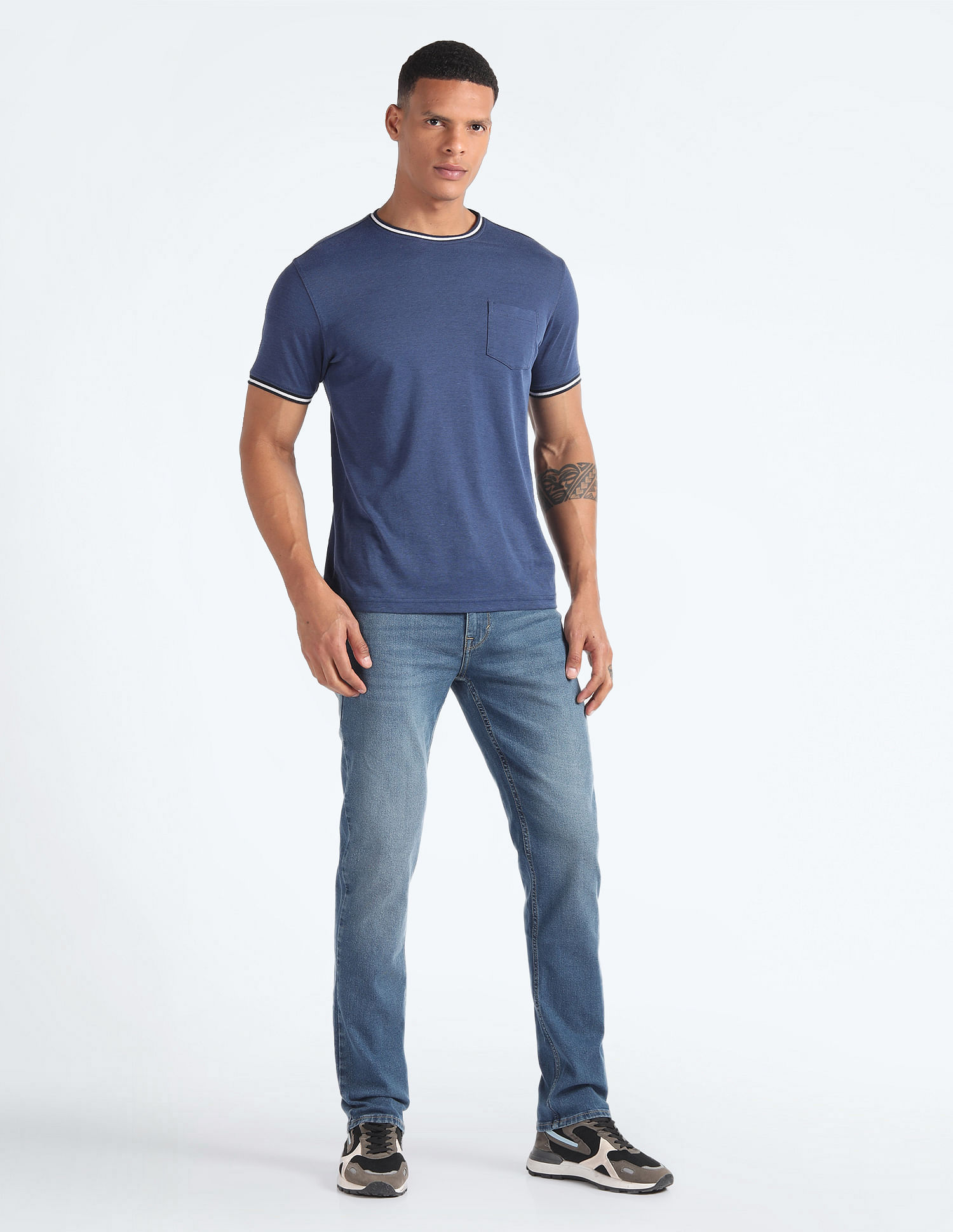 Flying Machine Freddie Slim Straight Fit Jeans