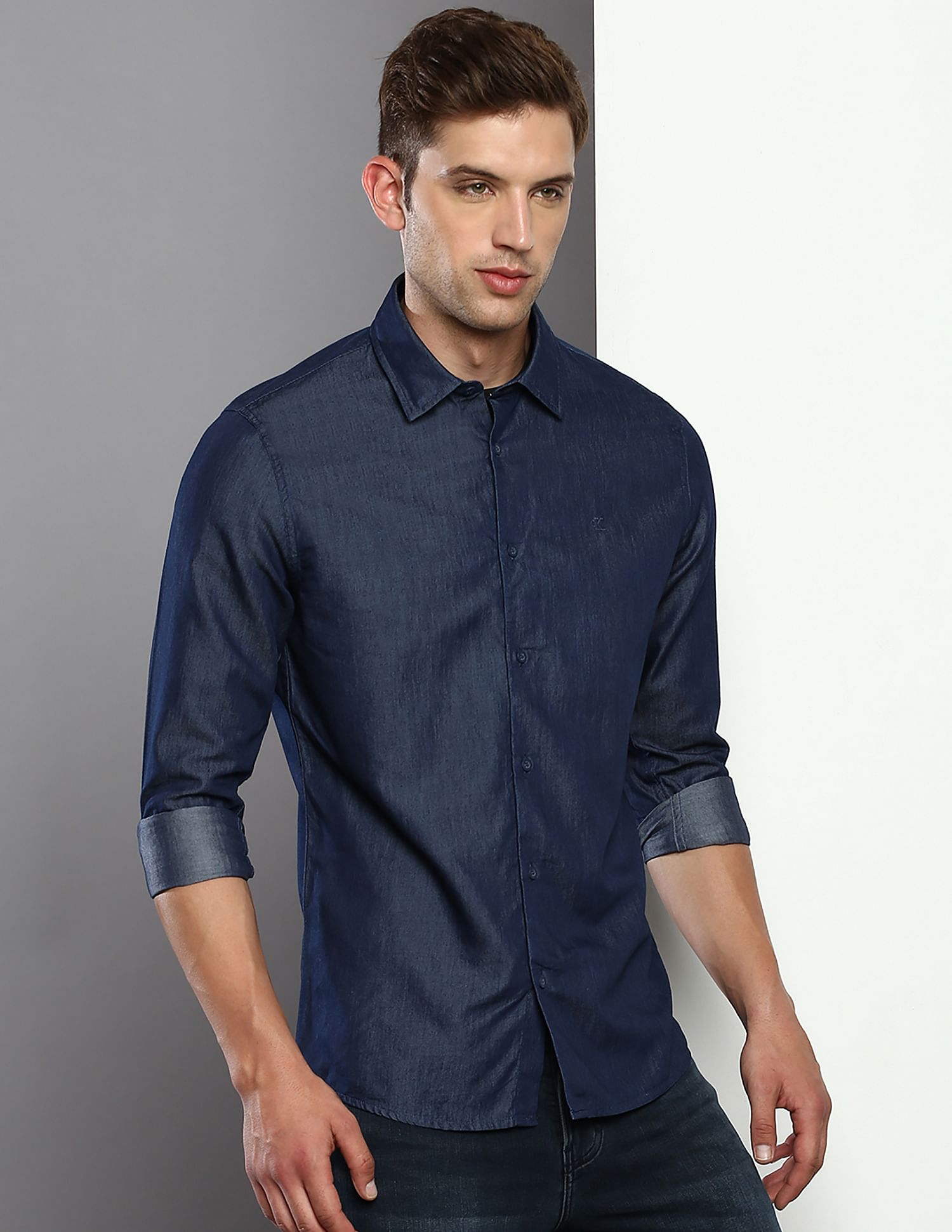 Calvin Klein Jeans Pure Cotton Chambray Shirt